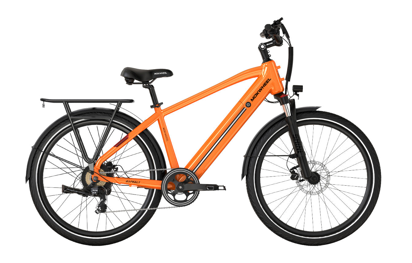 Asphalt| Commuter Electric Long Range Bike| Mokwheel Ebikes