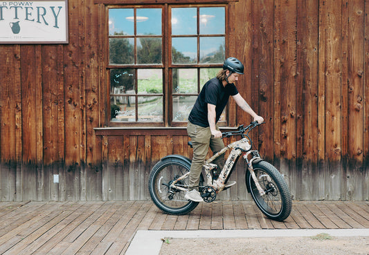 camouflage electric bike