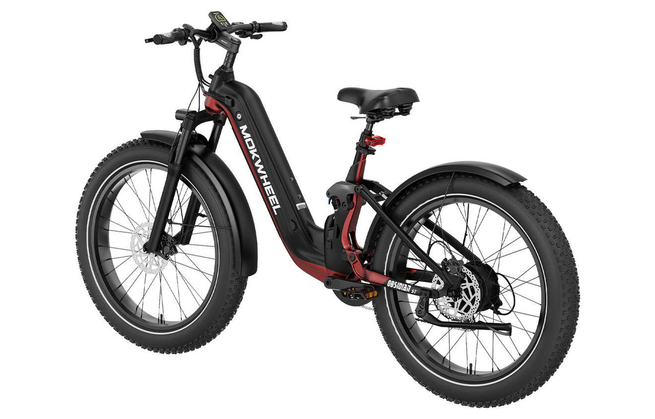 Mokwheel Obsidian ST - Full Suspension Step Through Ebike